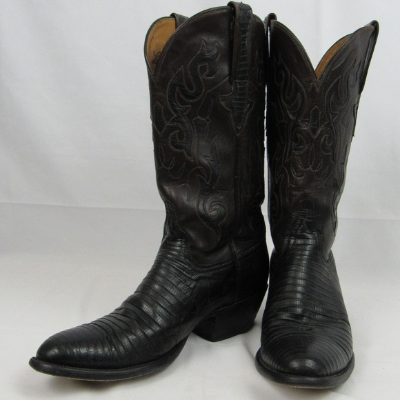 lucchese teju lizard boots
